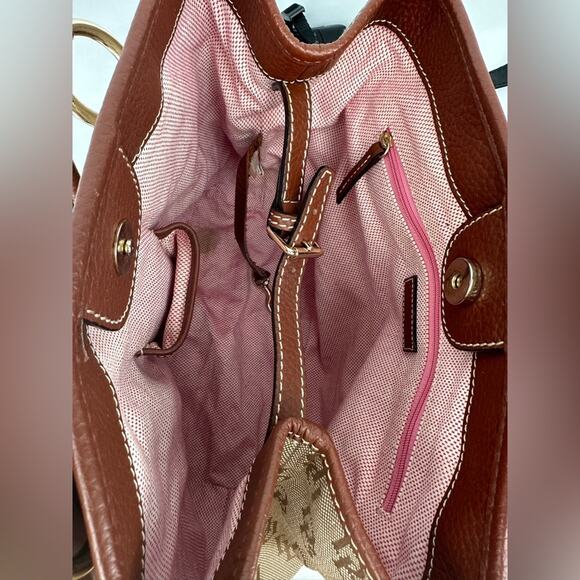 Dooney & Bourke Monogrammed Collection Tote Bag - Picture 9 of 10